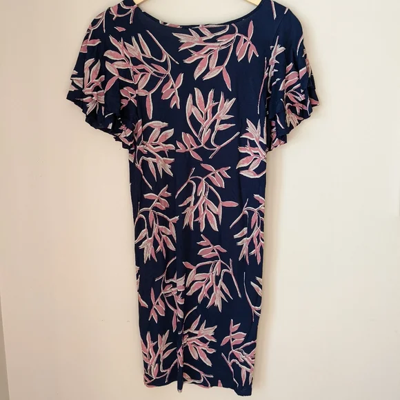 Lucky Brand flutter sleeve Dress size small - Picture 6 of 6